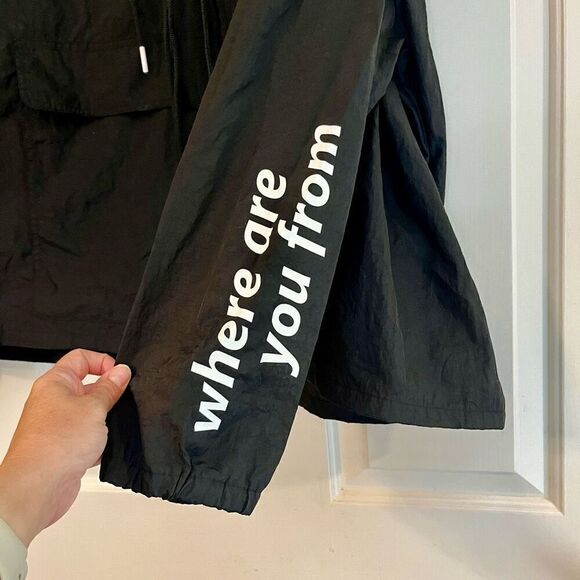 WATF ‘98 Jonny Popover Windbreaker Front Pocket Hoodie 2X - Picture 2 of 12